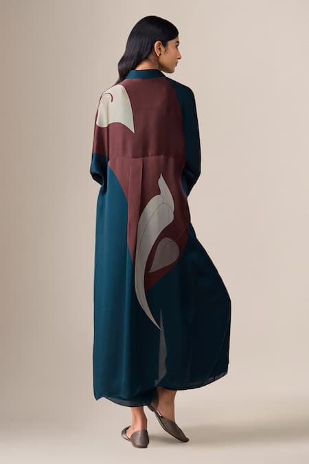 Ampm Silfira Printed Tunic With Palazzo 