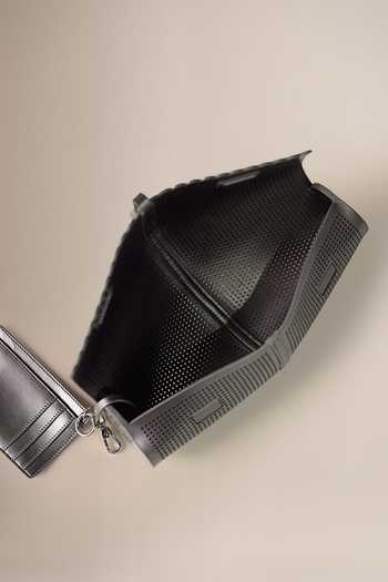 Buy Ampm Silver Cut Work Nilah Bag Buy_Ampm_Silver Cut Work Nilah Bag