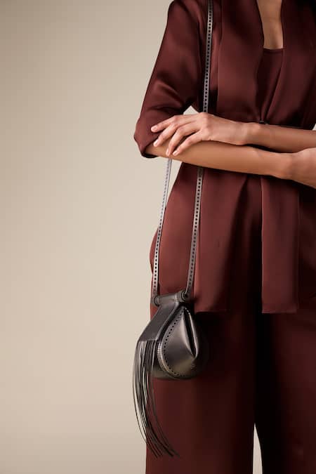 Ampm Zimri Brogue Pattern Bag 