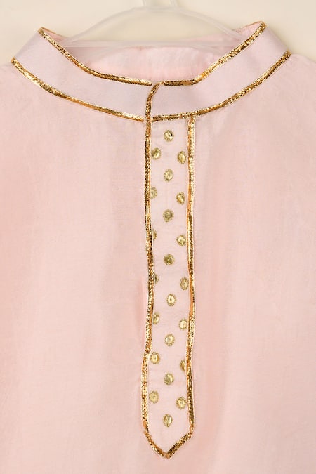 Darleen Kids Couture Meher Placement Embroidered Kurta Set 