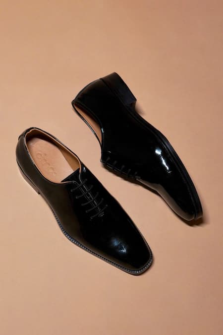 Dmodot Ferraro Nero Oxford Shoes 
