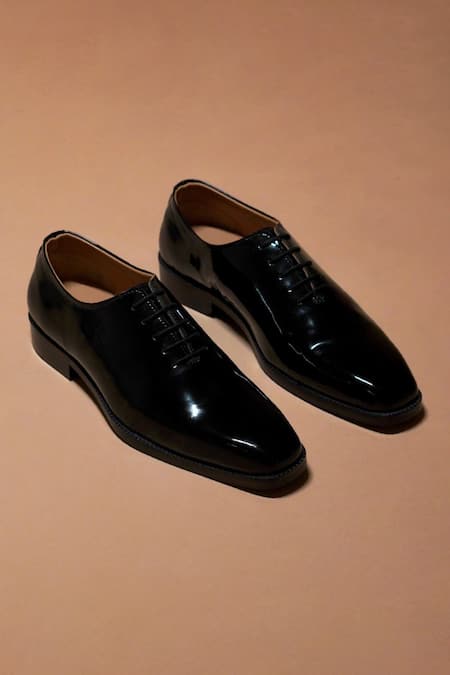 Dmodot Ferraro Nero Oxford Shoes 