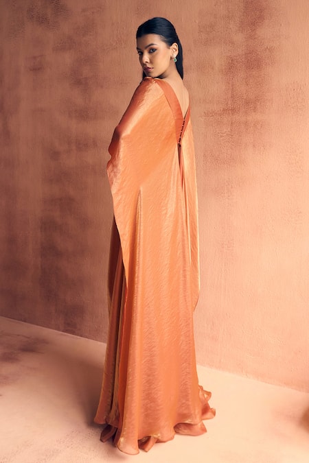 Label Moni K Goonj Embroidered Kaftan With Pant 