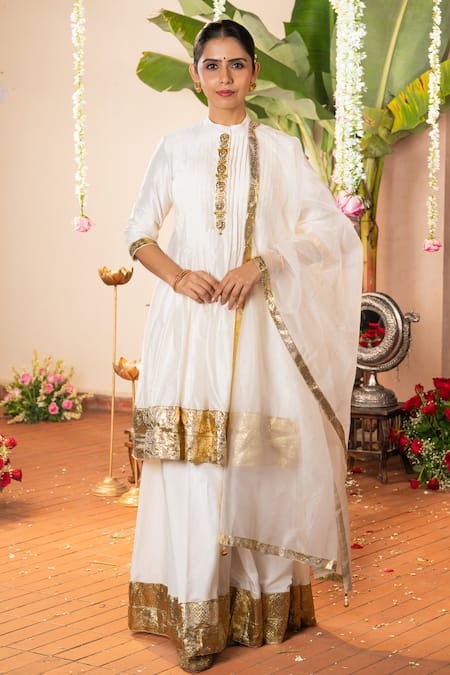 Panchhi By Kanupriya Tibrewala Samriddhi Tunic Palazzo Set 