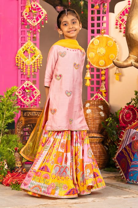 Panchhi By Kanupriya Tibrewala Dil Ka Tukda Kurta Sharara Set 