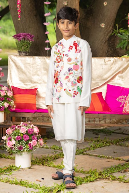 Panchhi By Kanupriya Tibrewala Anaar Bagh Bundi Set 