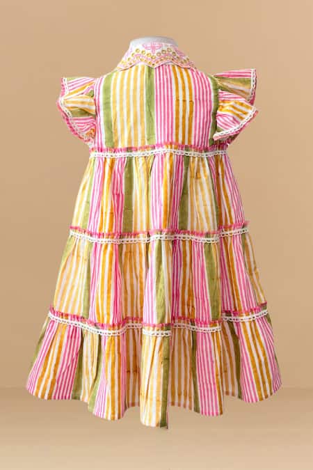 Plumcheeks Candy Shirt Dress 