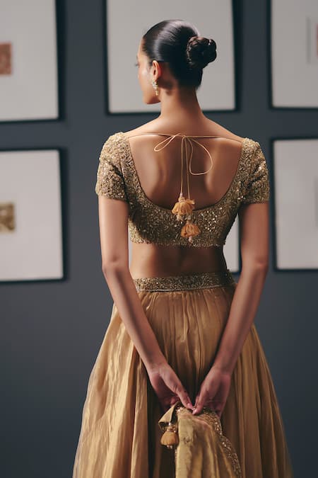 Sana Barreja Song Of Love Embroidered Lehenga Set 