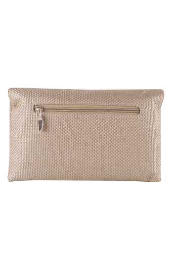 Nazaakat By Samara Singh Evil Eye Beaded Flap Clutch 