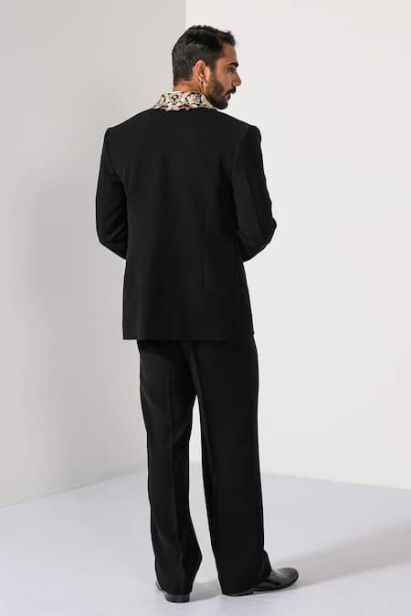 Kalpana Naik Blooming Beauty Embroidered Tuxedo Blazer & Trouser 