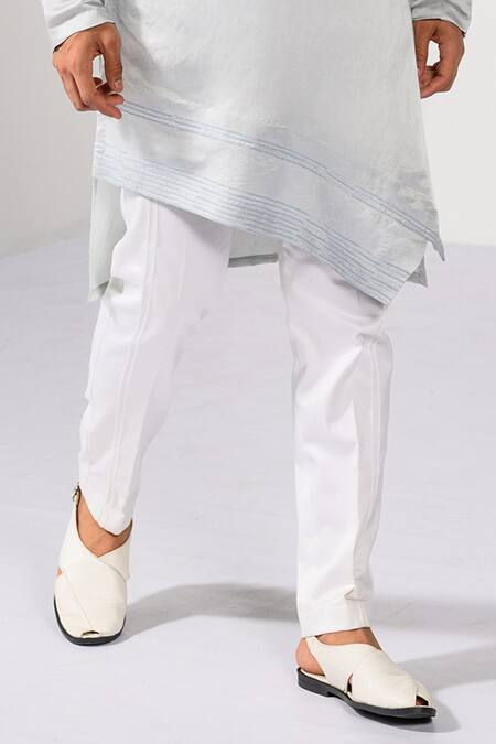 Kalpana Naik Sky Blue Bemberg, Silk, Cotton Icy Waves Hand Nehru Jacket Kurta Set Online at Aza Fashions Kalpana Naik_Sky Blue Bemberg, Silk, Cotton Icy Waves Hand Nehru Jacket Kurta Set _Online_at_Aza_Fashions