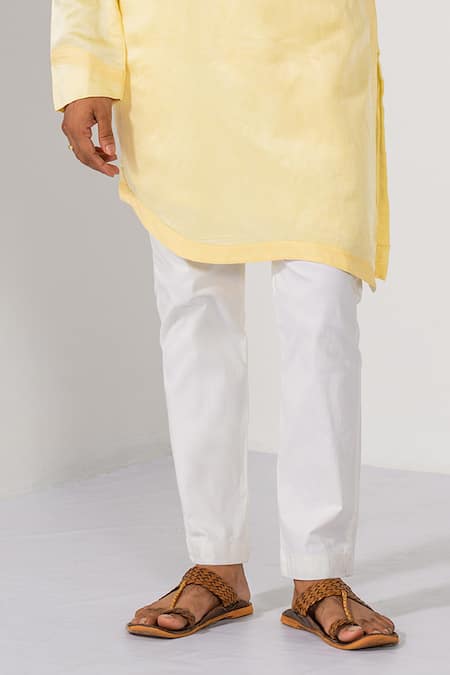 Kalpana Naik Yellow Linen, Satin, Cotton Embroidery Radiant Sunburst Nehru Jacket Kurta Set Online at Aza Fashions Kalpana Naik_Yellow Linen, Satin, Cotton Embroidery Radiant Sunburst Nehru Jacket Kurta Set _Online_at_Aza_Fashions