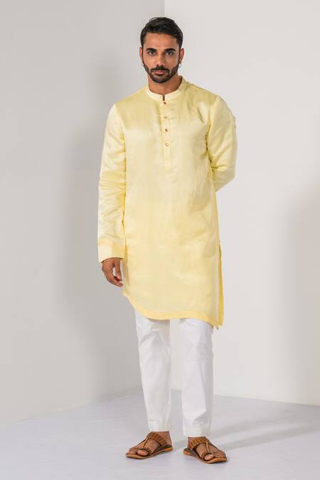Buy Kalpana Naik Yellow Linen, Satin, Cotton Embroidery Radiant Sunburst Nehru Jacket Kurta Set Online at Aza Fashions Buy_Kalpana Naik_Yellow Linen, Satin, Cotton Embroidery Radiant Sunburst Nehru Jacket Kurta Set _Online_at_Aza_Fashions