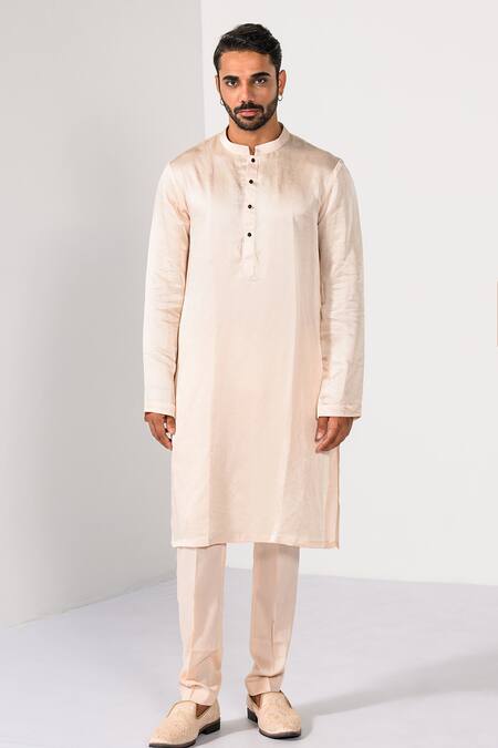 Kalpana Naik Blush Linen, Satin, Bemberg, Silk Imperial Zardozi Sherwani Kurta Set Online at Aza Fashions Kalpana Naik_Blush Linen, Satin, Bemberg, Silk Imperial Zardozi Sherwani Kurta Set _Online_at_Aza_Fashions