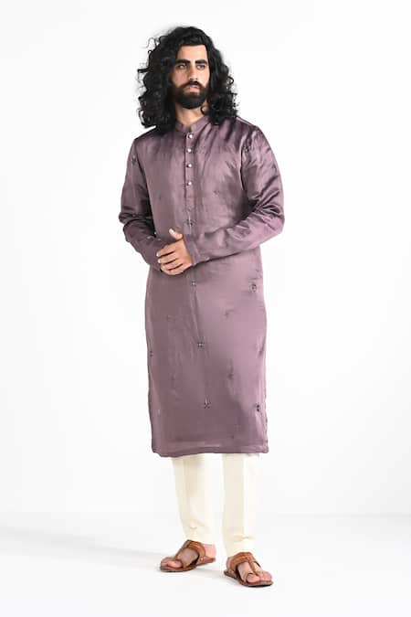 Kalpana Naik Twilight Pink Kurta & Pant Pajama Set 