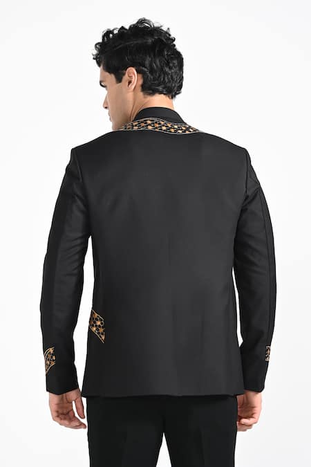 Kalpana Naik Serpentine Embroidered Bandhgala & Trouser Set 