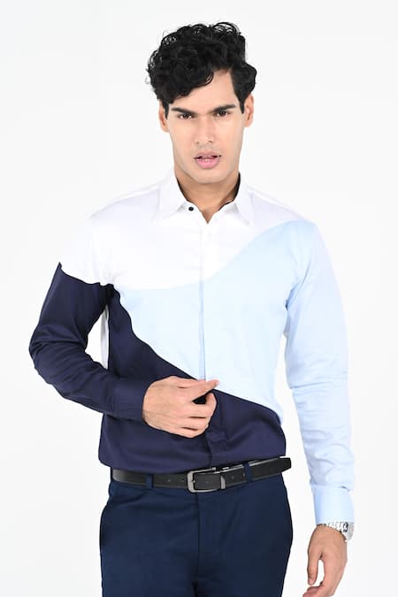 Kalpana Naik Trio Coloured Trio Colored Shirt 