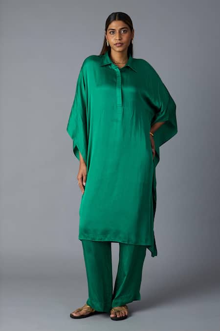 Vasstram Chandni Shirt Style Kaftan With Pant 