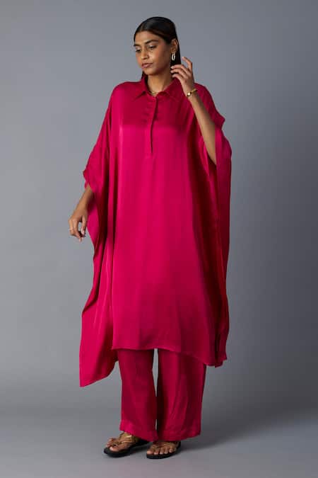 Vasstram Chandni Solid Kaftan With Pant 