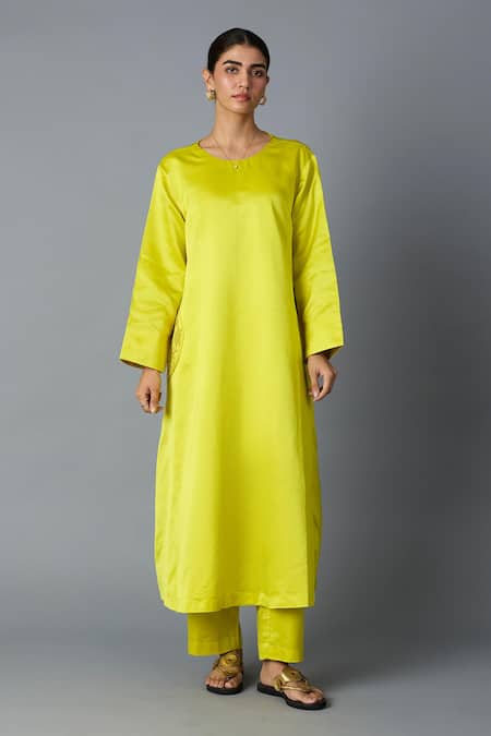 Vasstram Geet Banarasi Silk Kurta With Pant 