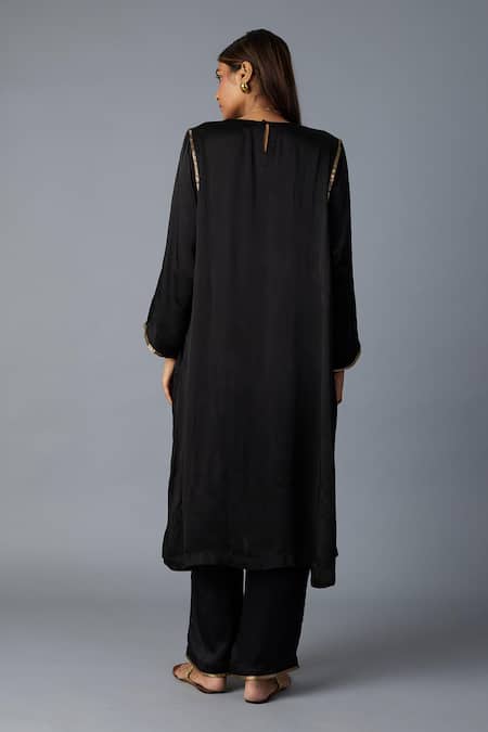 Vasstram Sabah Zari Panelled Kurta With Pant 