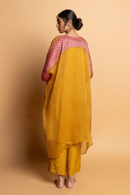 Pants And Pajamas Ratnaanini Embroidered Kaftan 