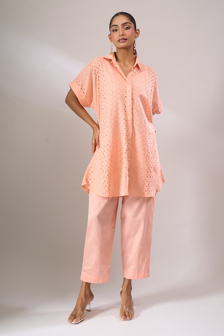 Naintara Bajaj Hakoba Co-ord Set With Inner 