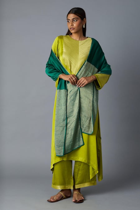 Vasstram Rasna Banarasi Zari Kurta & Pant Set 