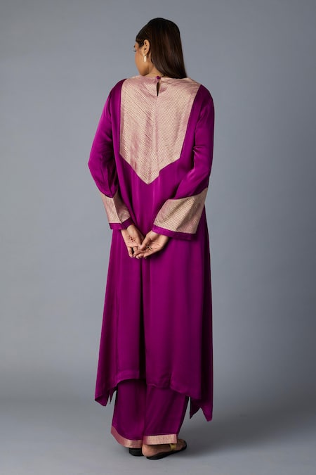 Vasstram Rasna Banarasi Zari Kurta With Pant 