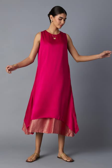 Vasstram Chameli Zari Striped Dress 