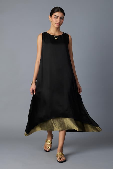 Vasstram Chameli Zari Striped Dress 