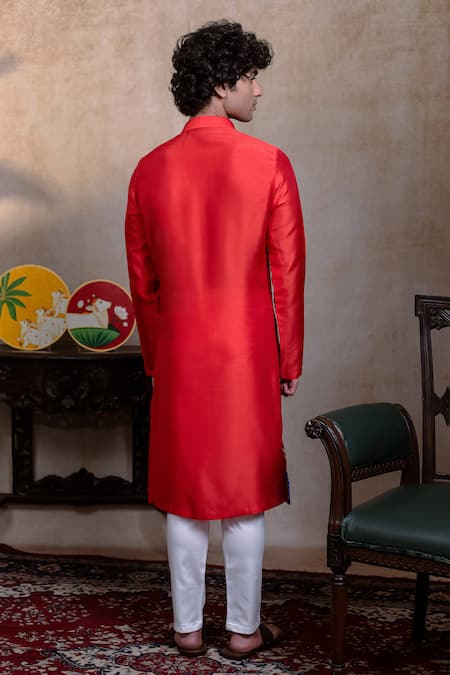 Hilo Design Padma Gopala Embroidered Kurta 