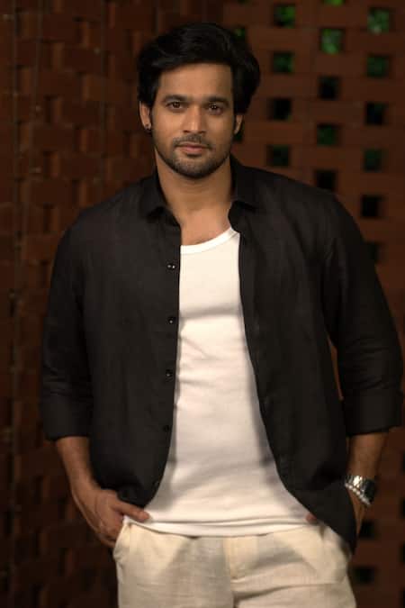 Buy_Hilo Design_Black Linen Noir Breeze Shirt _Online_at_Aza_Fashions