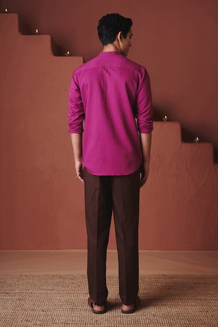 Saphed Orchid Slim Fit Shirt 