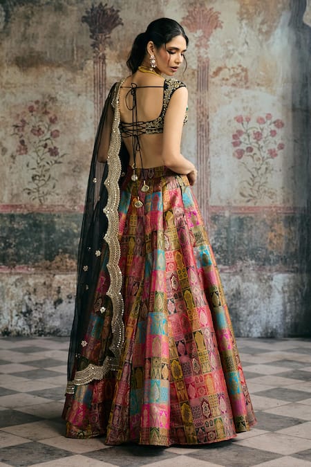 SAANJH BY LEA Soundarya Banarasi Brocade Lehenga Set 