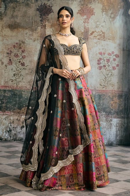 SAANJH BY LEA Soundarya Banarasi Brocade Lehenga Set 