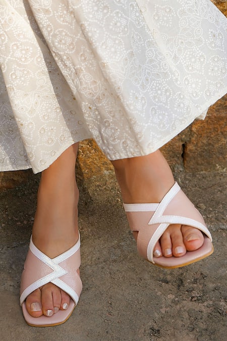 Devano Amara Cutout Block Heels 