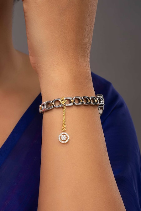 Sica Jewellery Cluster Stone Embellished Watch Charm