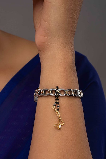 Sica Jewellery Vanaja Butterfly Mangalsutra Watch Charm