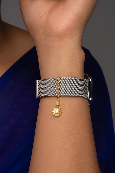 Sica Jewellery Surya Flower Motif Watch Charm