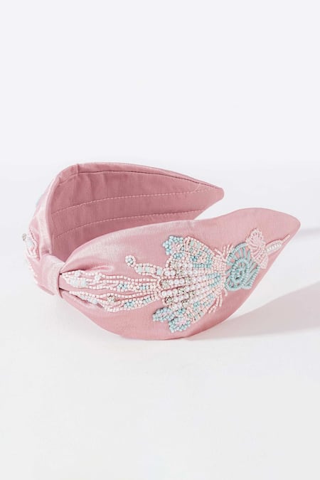 Hair Drama CO Kaia Embellished Knotted Hairband 