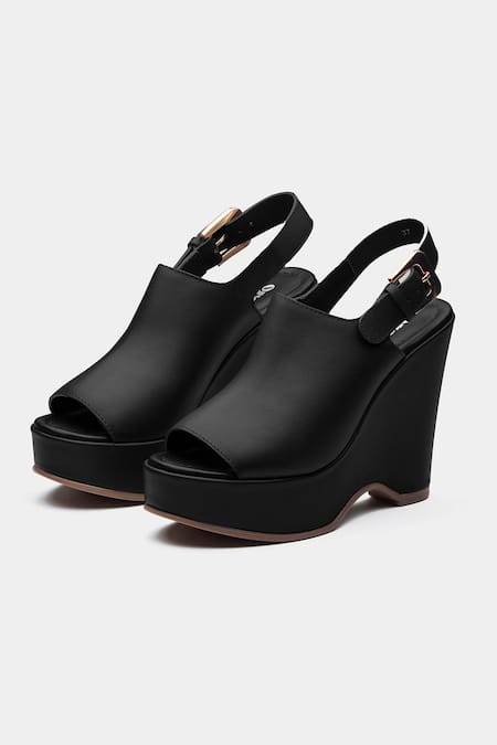 Oroh Marta Open-Toe Wedge Sandals 