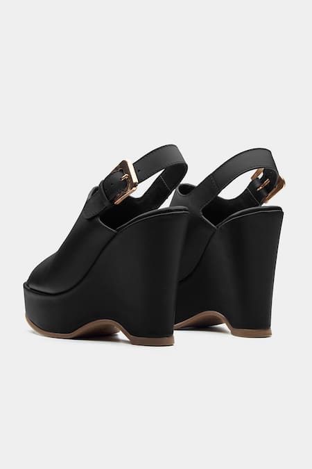 Oroh Marta Open-Toe Wedge Sandals 