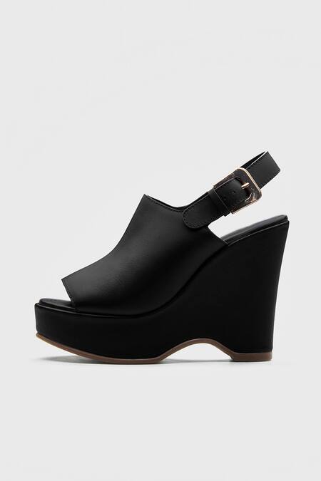 Shop_Oroh_Black Marta Open-toe Wedge Sandals _Online_at_Aza_Fashions