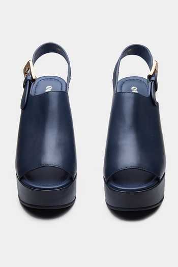 Buy Oroh Navy Marta Open-toe Wedge Sandals Buy_Oroh_Navy Marta Open-toe Wedge Sandals