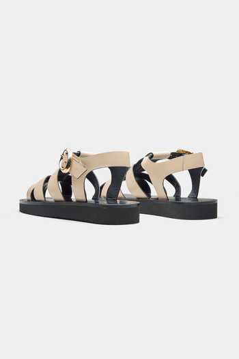 Oroh Francisca Cage-Style Strap Flats