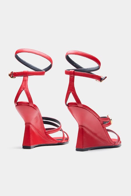 Oroh Angelina Strappy Wedge Sandals 