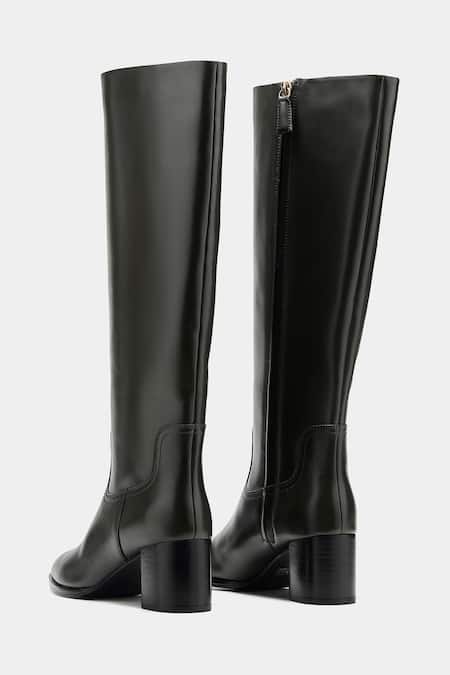 Buy_Oroh_Black Manuela Genuine Leather Long Boots 