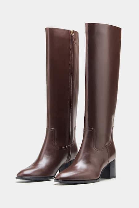 Shop_Oroh_Brown Manuela Genuine Leather Long Boots 