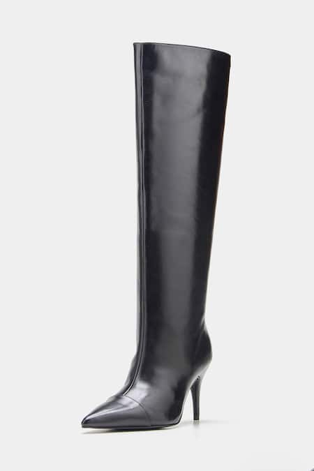 Oroh Black Renata Genuine Leather Long Boots Online at Aza Fashions Oroh_Black Renata Genuine Leather Long Boots _Online_at_Aza_Fashions